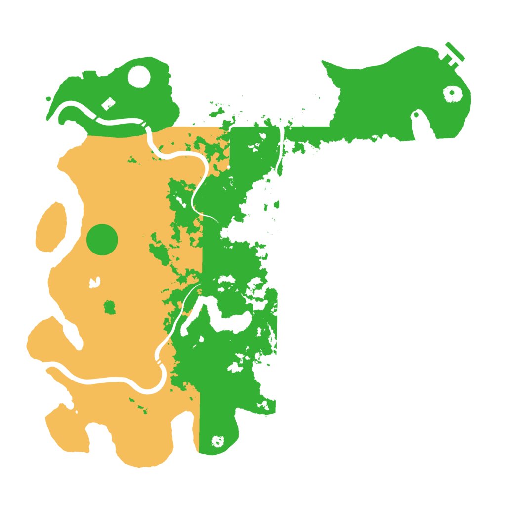 Biome Rust Map: Procedural Map, Size: 4250, Seed: 904247837