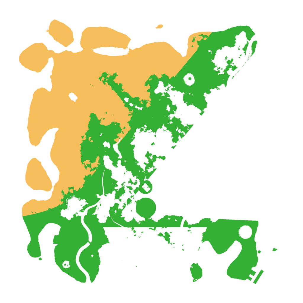 Biome Rust Map: Procedural Map, Size: 4000, Seed: 1713154924