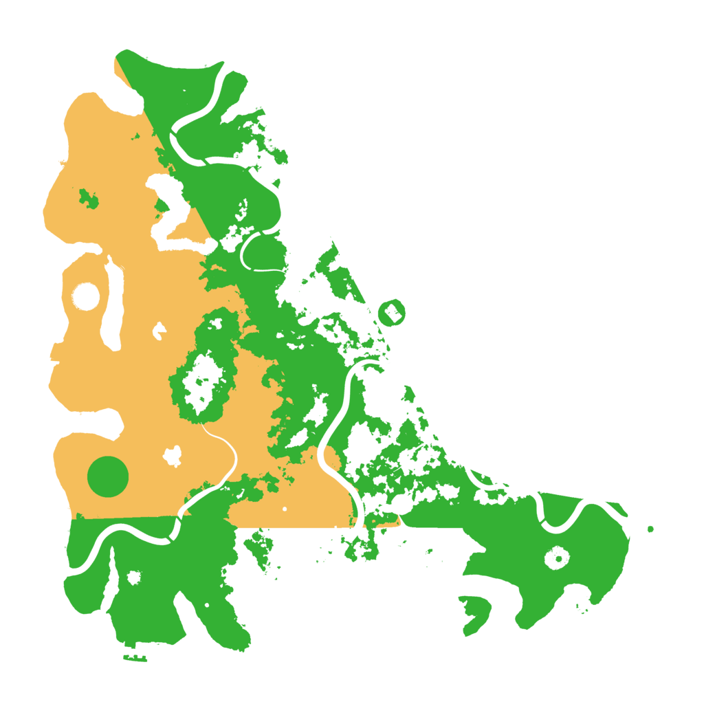 Biome Rust Map: Procedural Map, Size: 4500, Seed: 1526435683