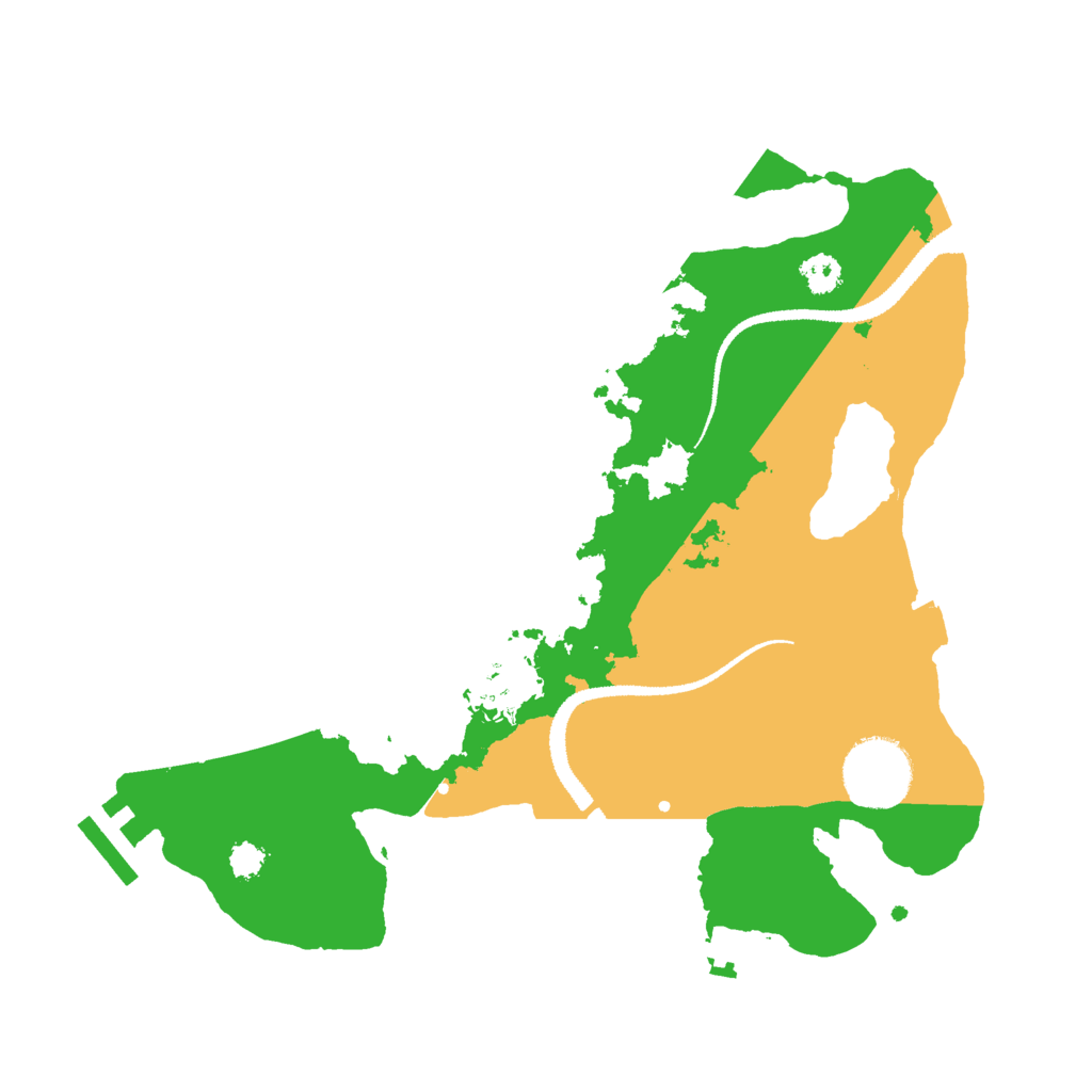 Biome Rust Map: Procedural Map, Size: 2800, Seed: 824475283
