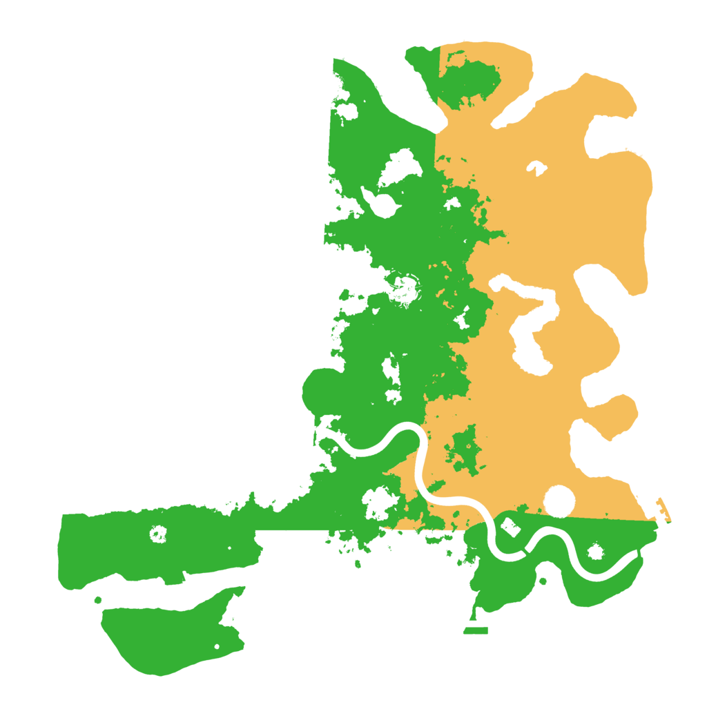 Biome Rust Map: Procedural Map, Size: 4000, Seed: 1034222688