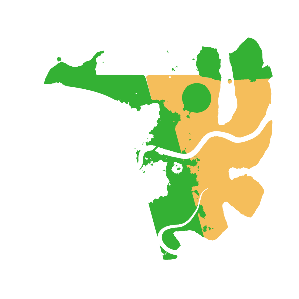 Biome Rust Map: Procedural Map, Size: 2750, Seed: 1518892191