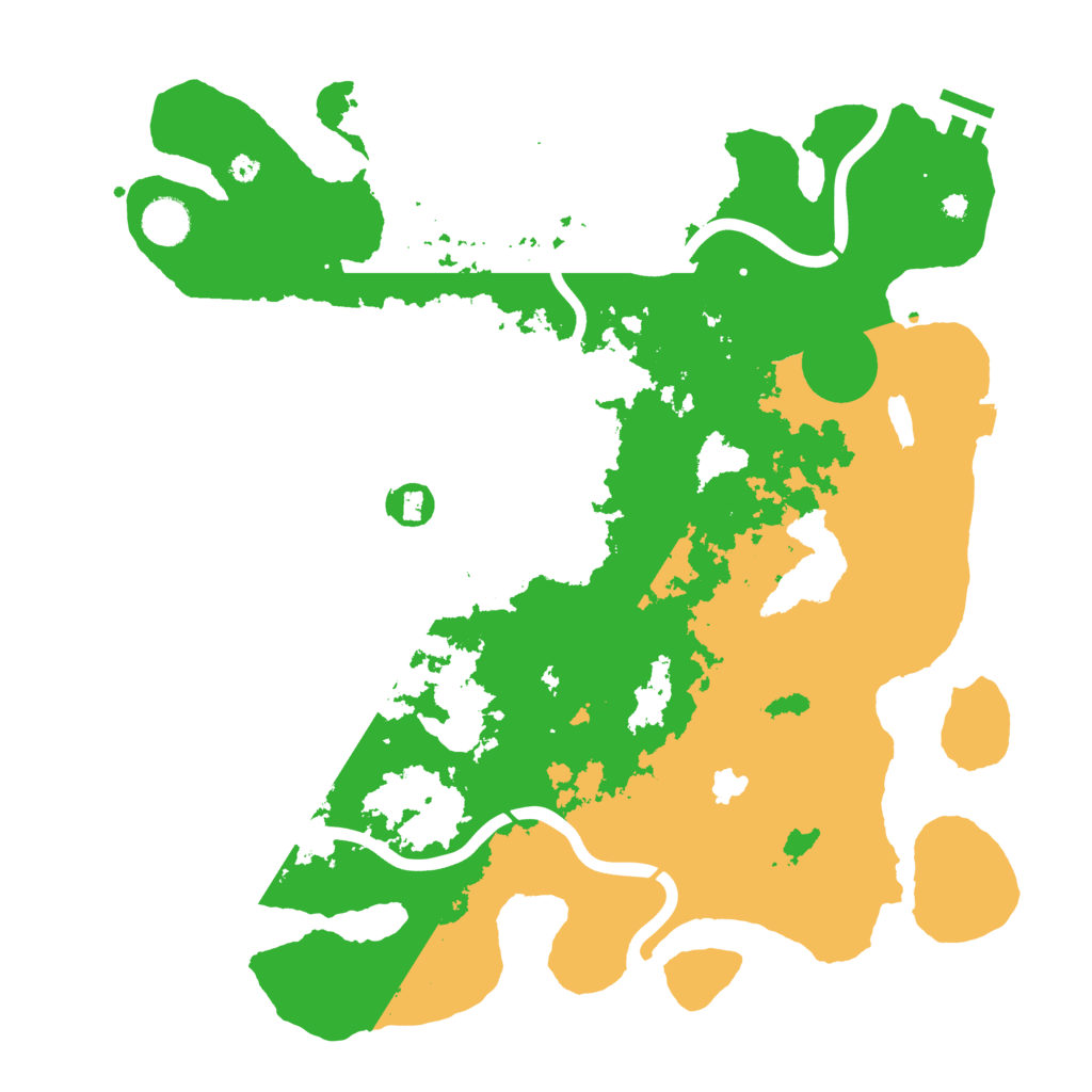 Biome Rust Map: Procedural Map, Size: 4000, Seed: 125820783