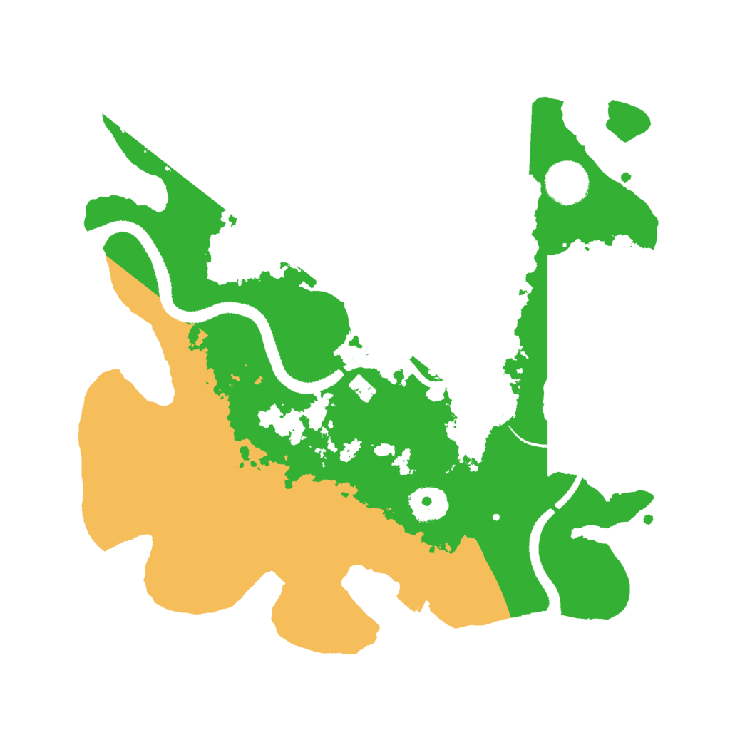 Biome Rust Map: Procedural Map, Size: 3000, Seed: 29842