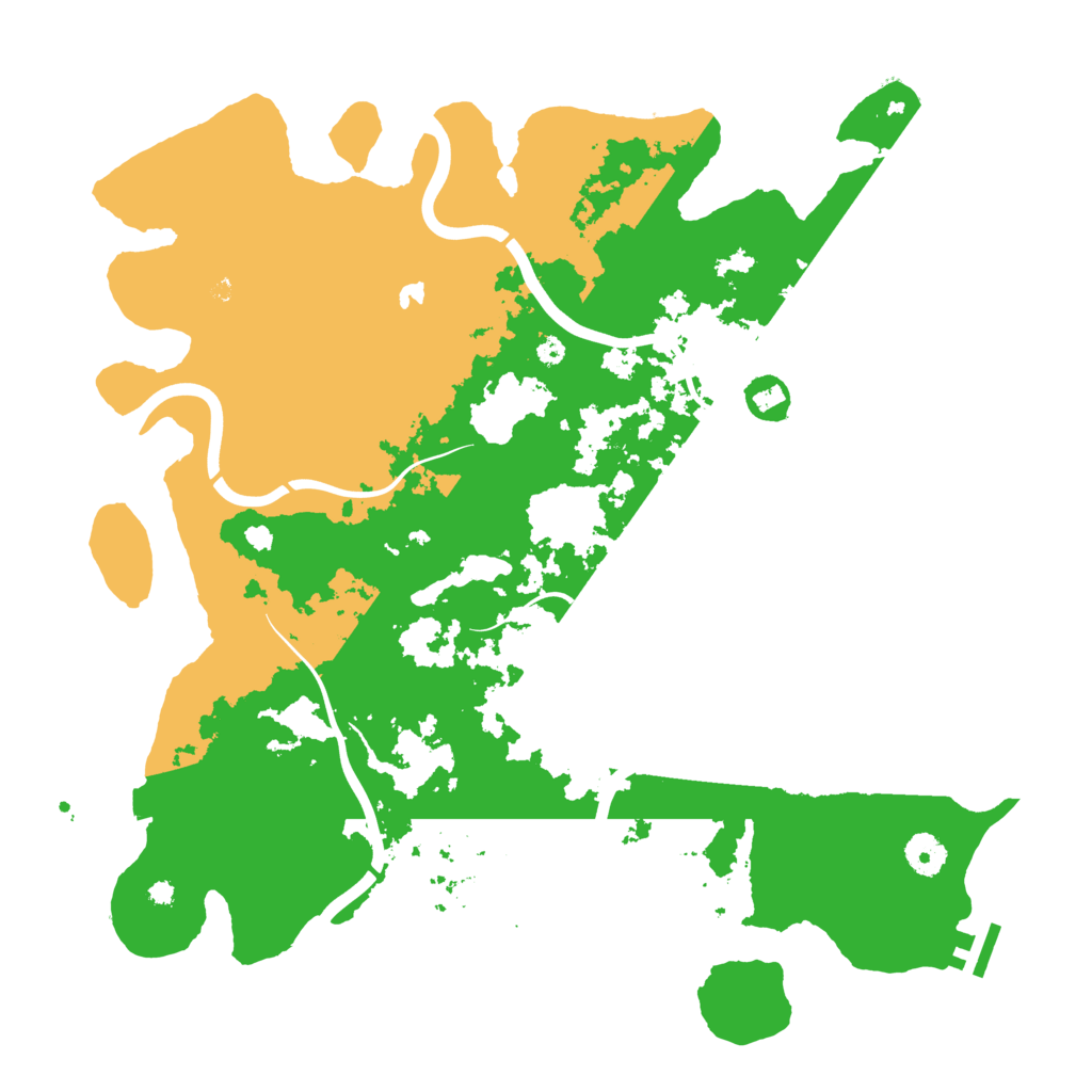 Biome Rust Map: Procedural Map, Size: 4000, Seed: 766649338