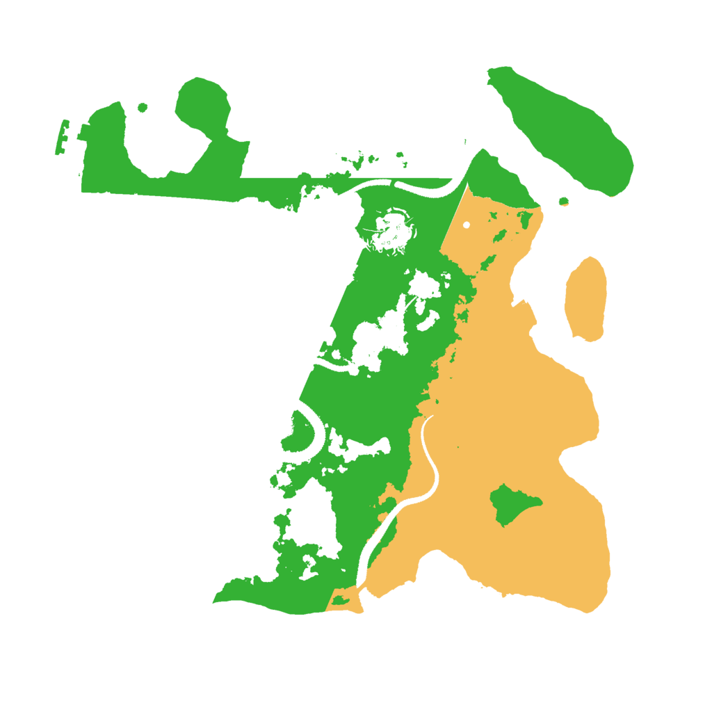 Biome Rust Map: Procedural Map, Size: 3000, Seed: 910702914