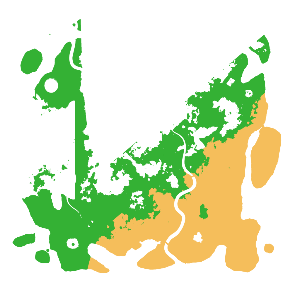 Biome Rust Map: Procedural Map, Size: 4000, Seed: 948919455