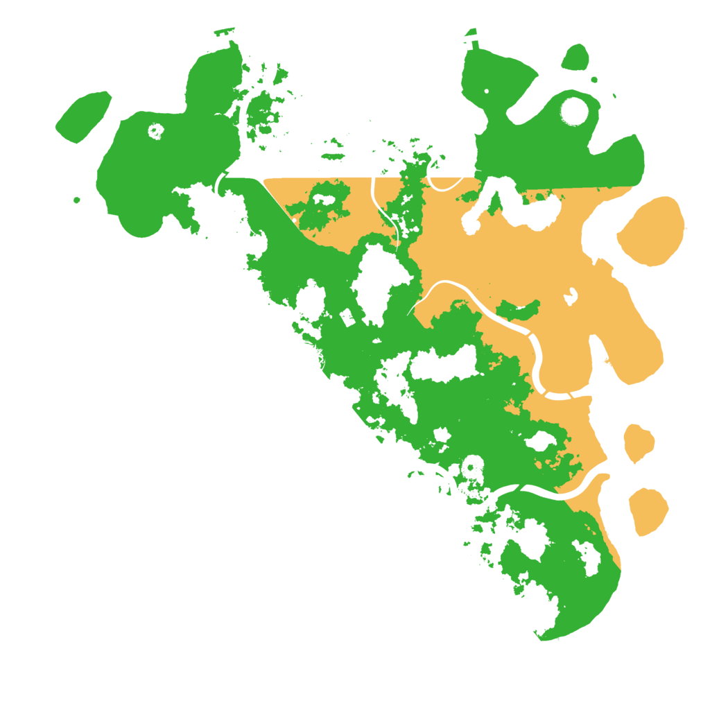 Biome Rust Map: Procedural Map, Size: 4500, Seed: 1891468646