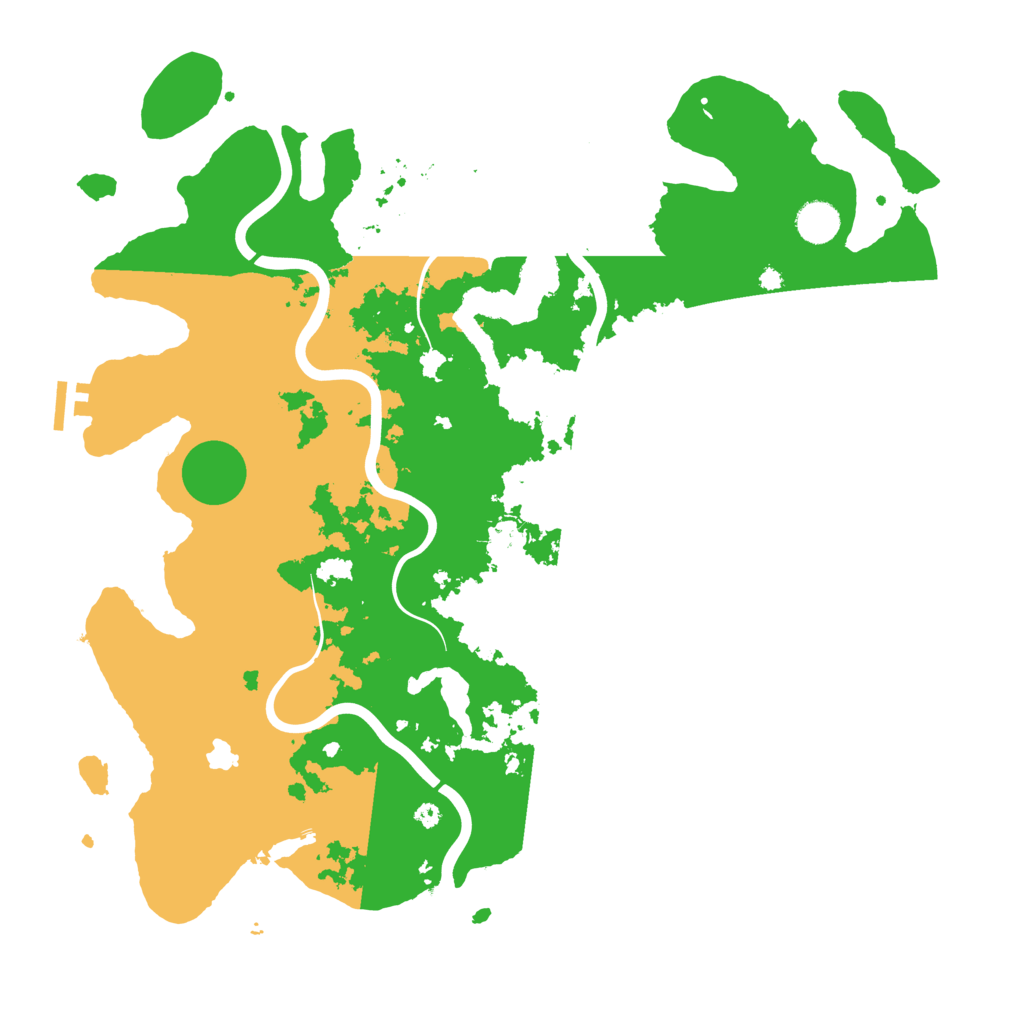 Biome Rust Map: Procedural Map, Size: 4200, Seed: 10124815