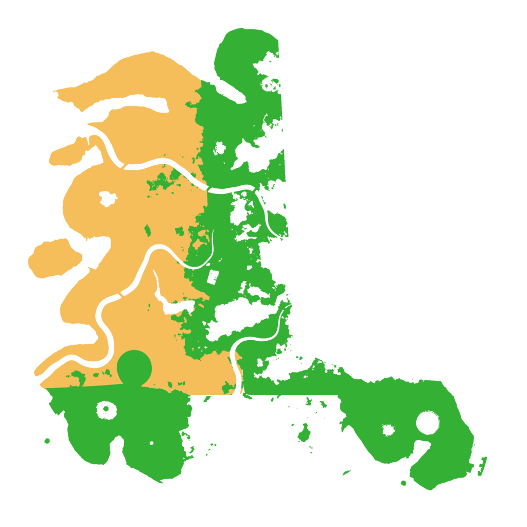 Biome Rust Map: Procedural Map, Size: 4000, Seed: 1924857