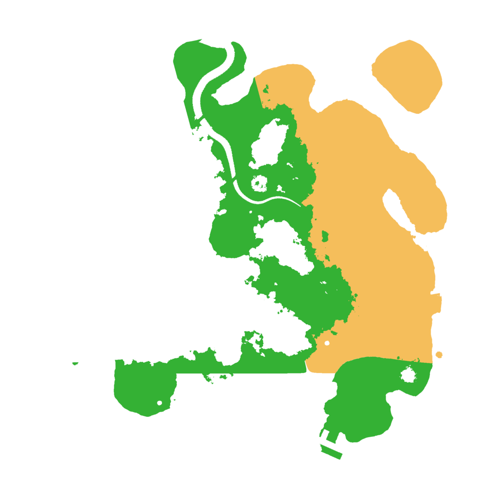 Biome Rust Map: Procedural Map, Size: 3000, Seed: 1549930456