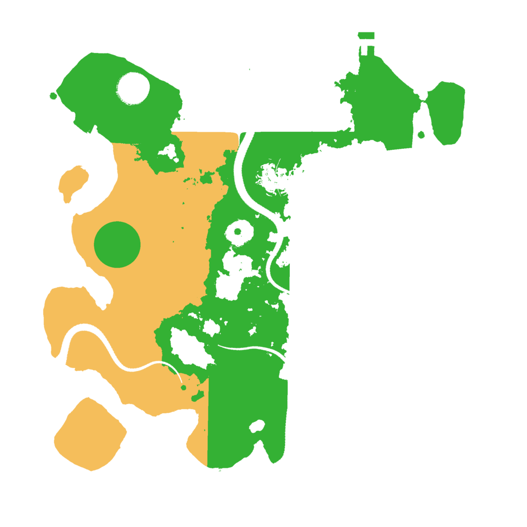 Biome Rust Map: Procedural Map, Size: 3000, Seed: 1753332123