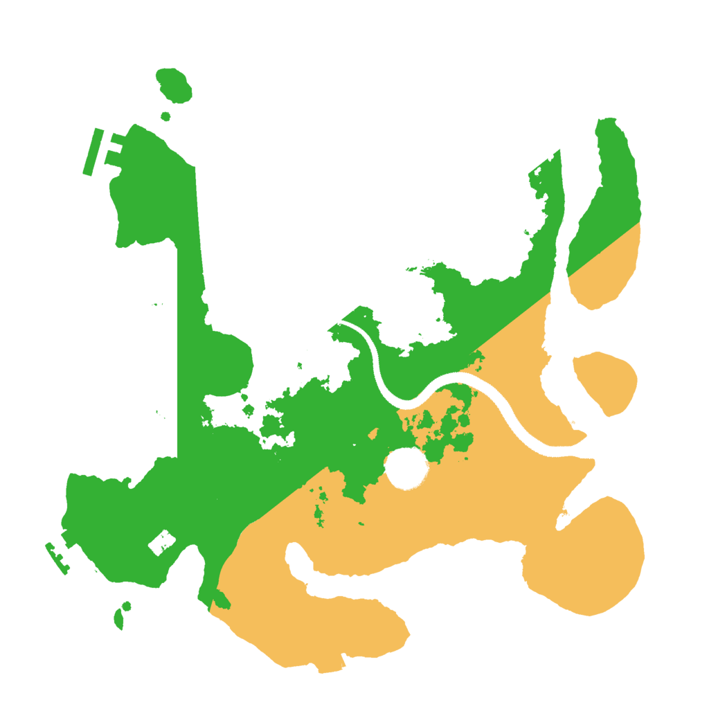 Biome Rust Map: Procedural Map, Size: 3000, Seed: 971884280