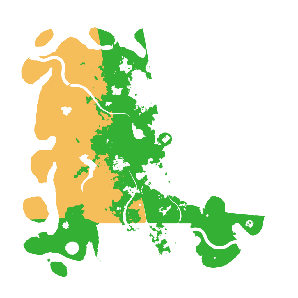 Biome Rust Map: Procedural Map, Size: 4000, Seed: 114514810