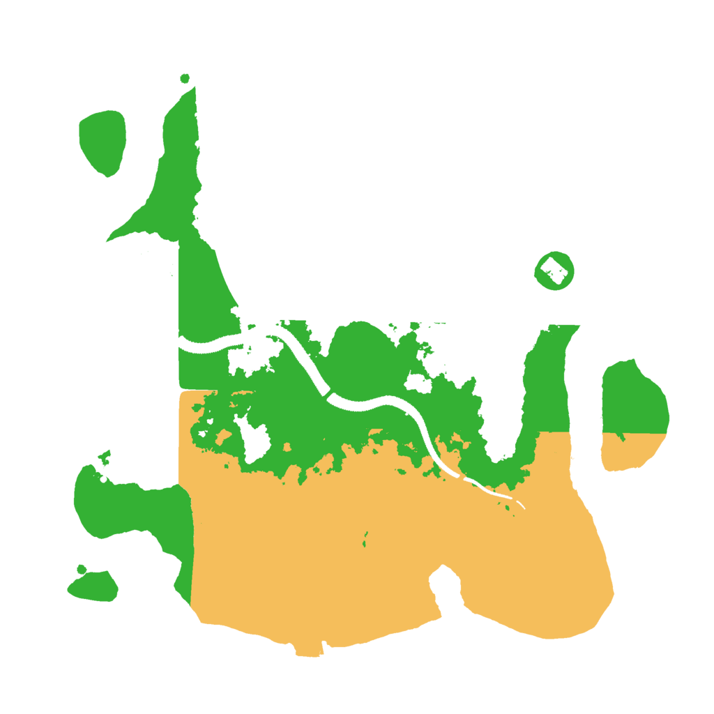 Biome Rust Map: Procedural Map, Size: 3000, Seed: 226744896