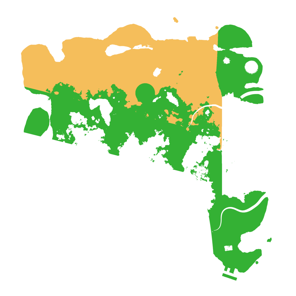 Biome Rust Map: Procedural Map, Size: 4000, Seed: 1465856