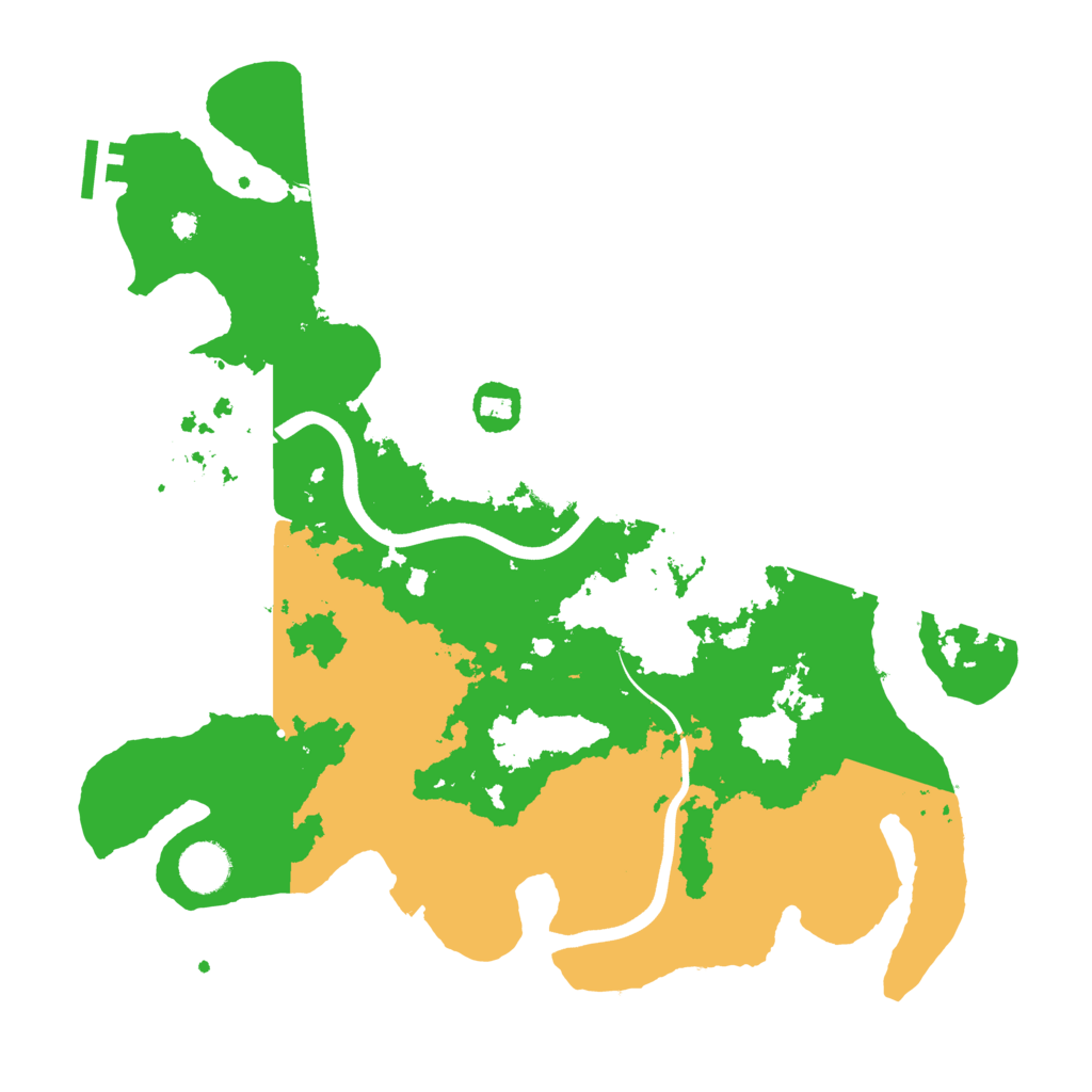Biome Rust Map: Procedural Map, Size: 3750, Seed: 1123729326