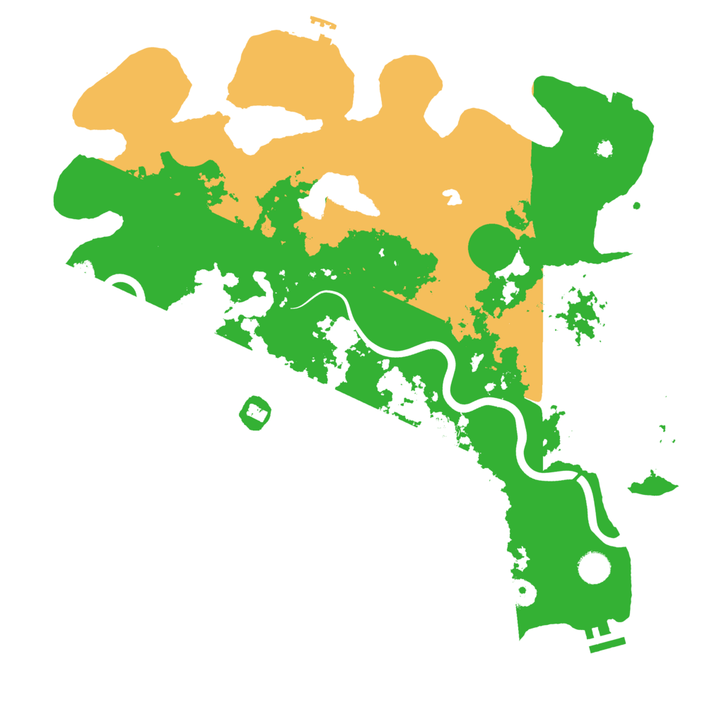 Biome Rust Map: Procedural Map, Size: 4000, Seed: 1078103827