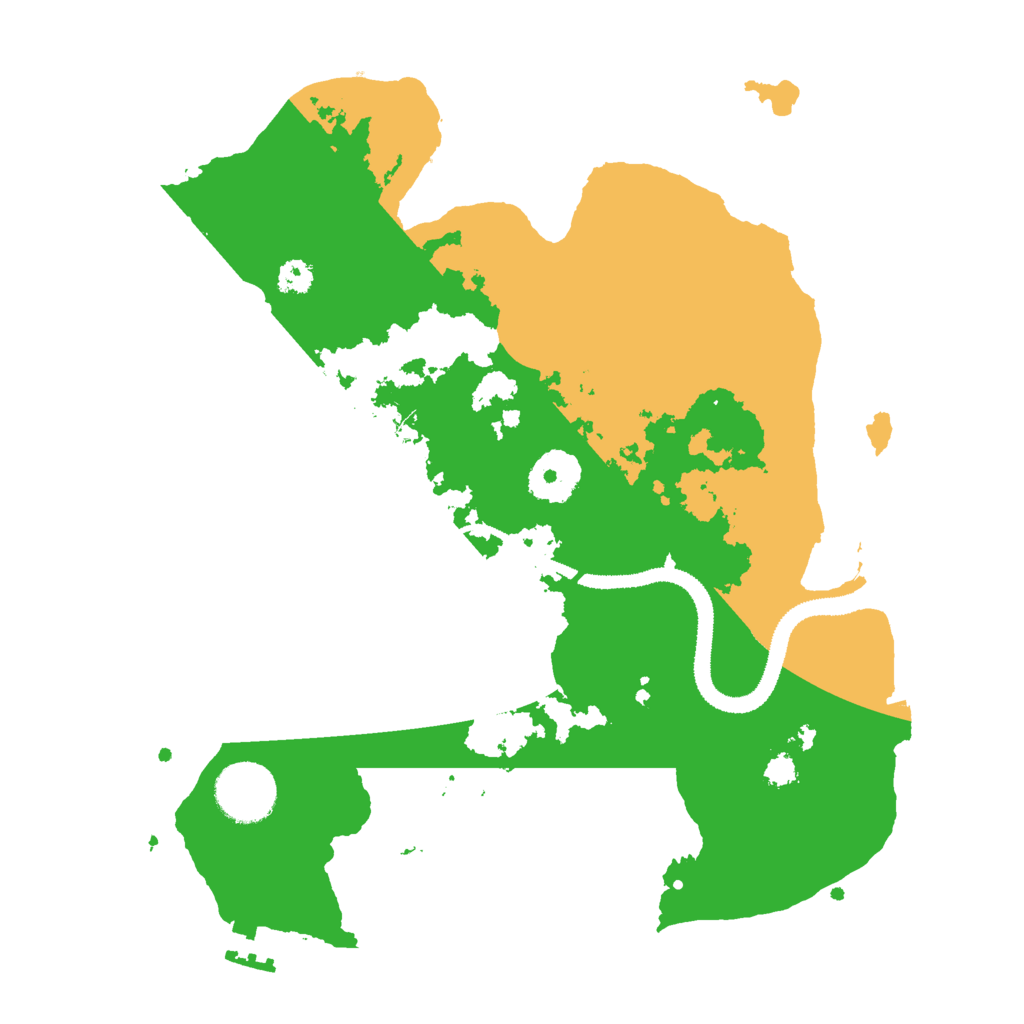 Biome Rust Map: Procedural Map, Size: 3000, Seed: 1760715902