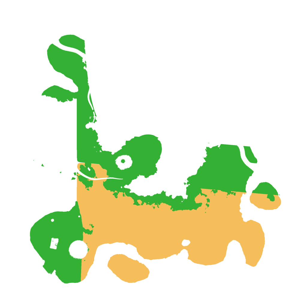 Biome Rust Map: Procedural Map, Size: 3000, Seed: 65485