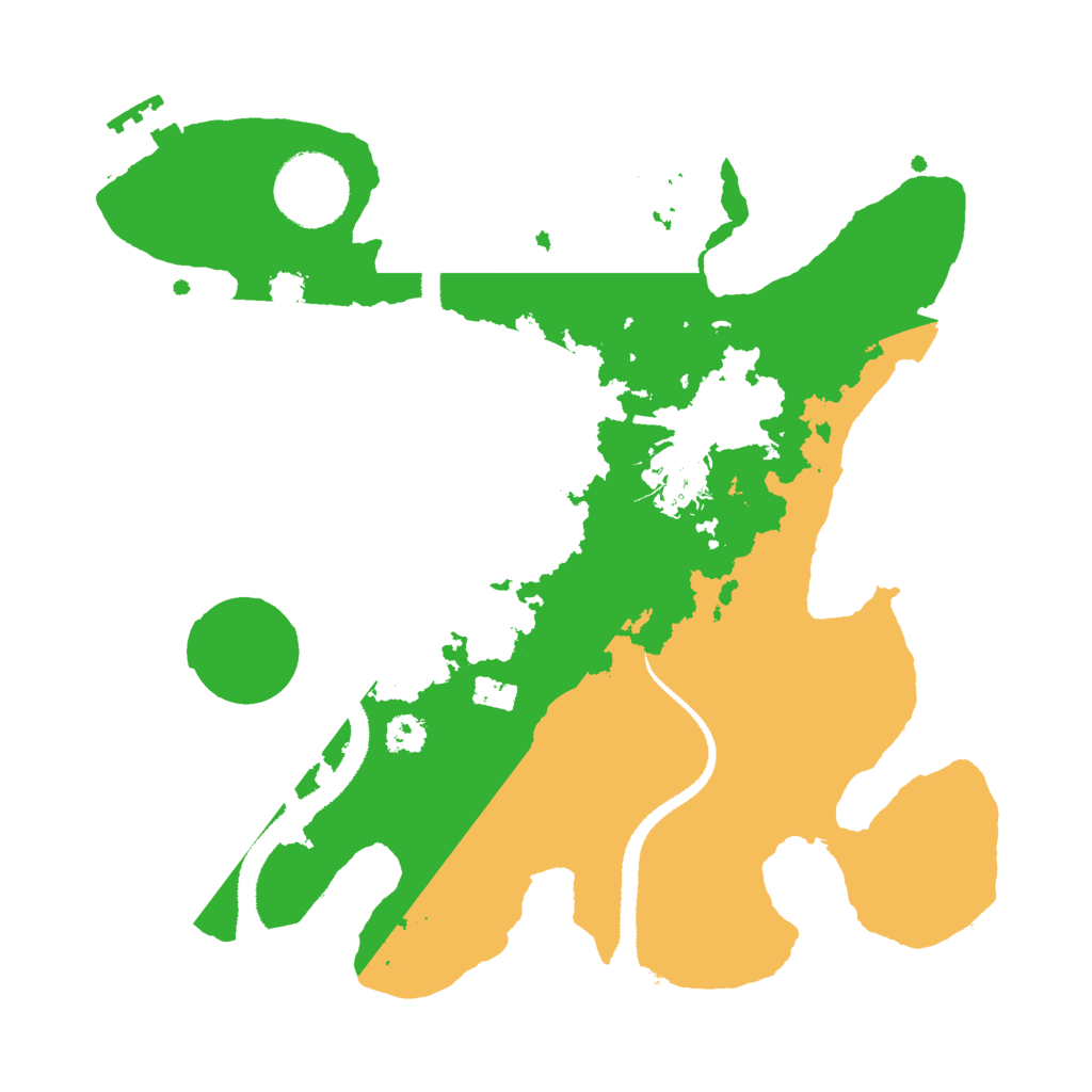 Biome Rust Map: Procedural Map, Size: 2750, Seed: 753366288