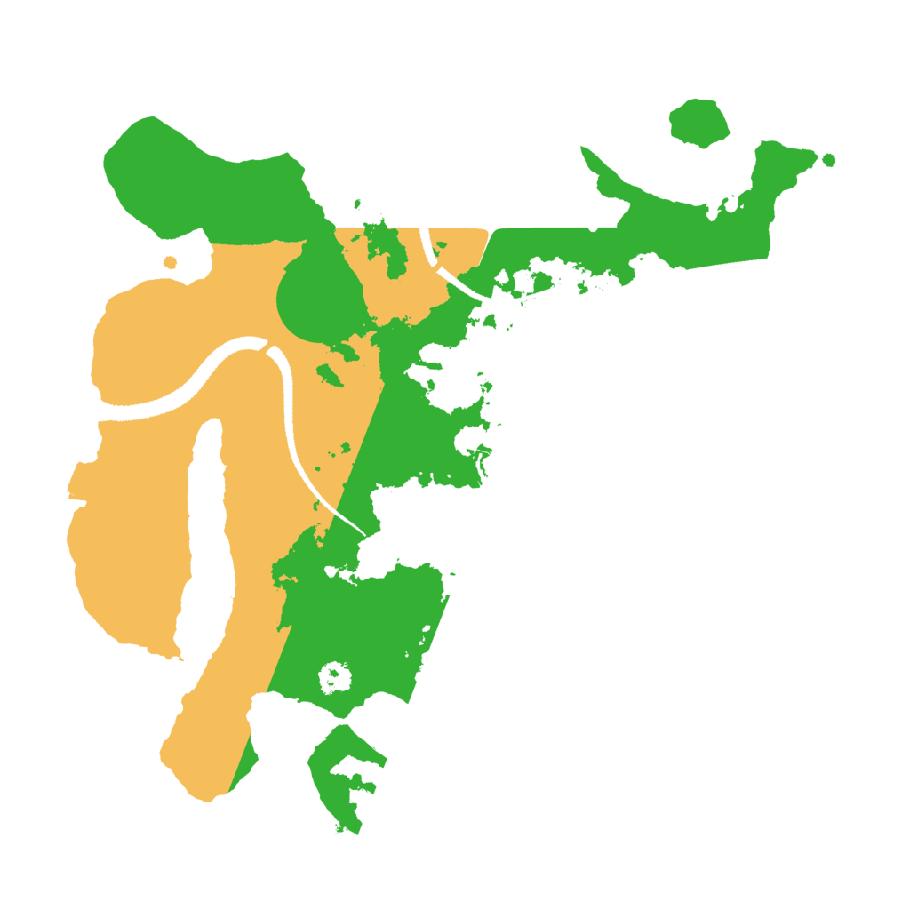 Biome Rust Map: Procedural Map, Size: 2800, Seed: 918123