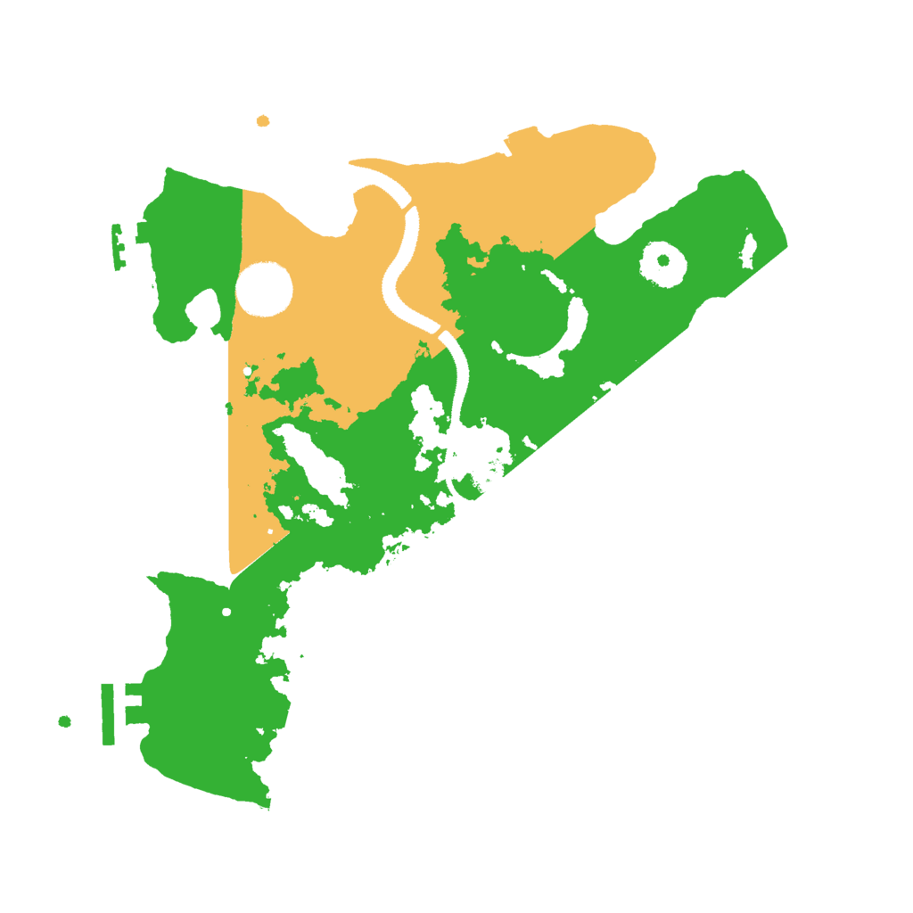 Biome Rust Map: Procedural Map, Size: 3000, Seed: 1826227059