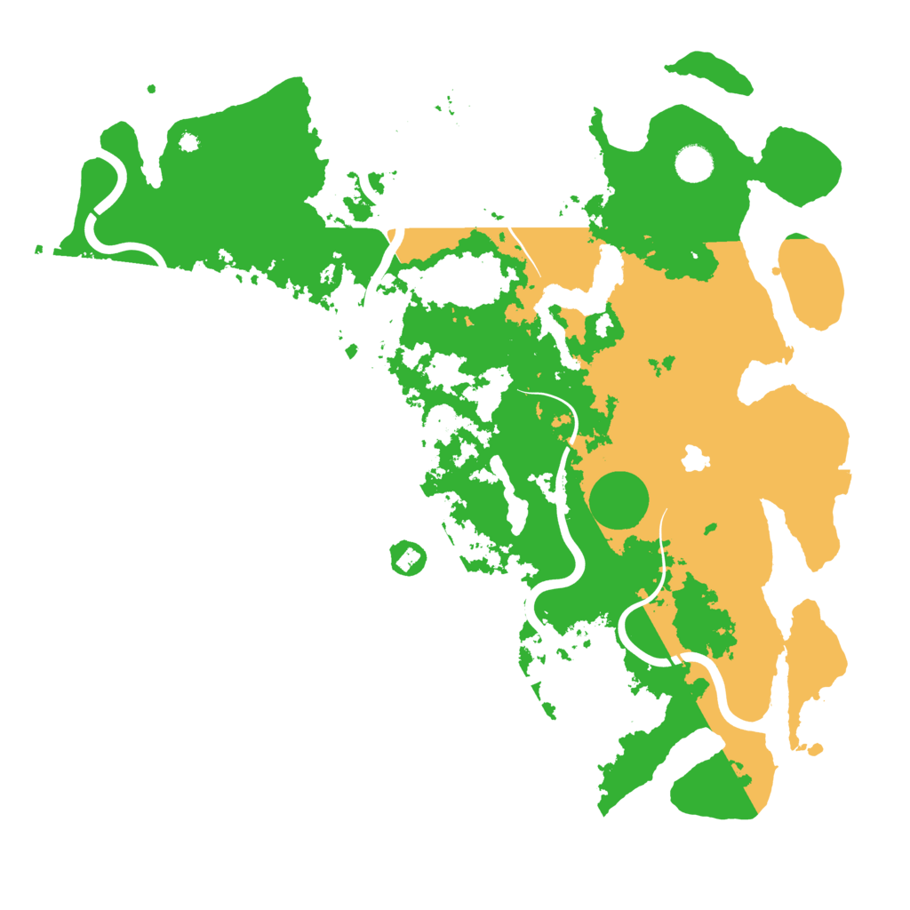 Biome Rust Map: Procedural Map, Size: 4250, Seed: 1353209785