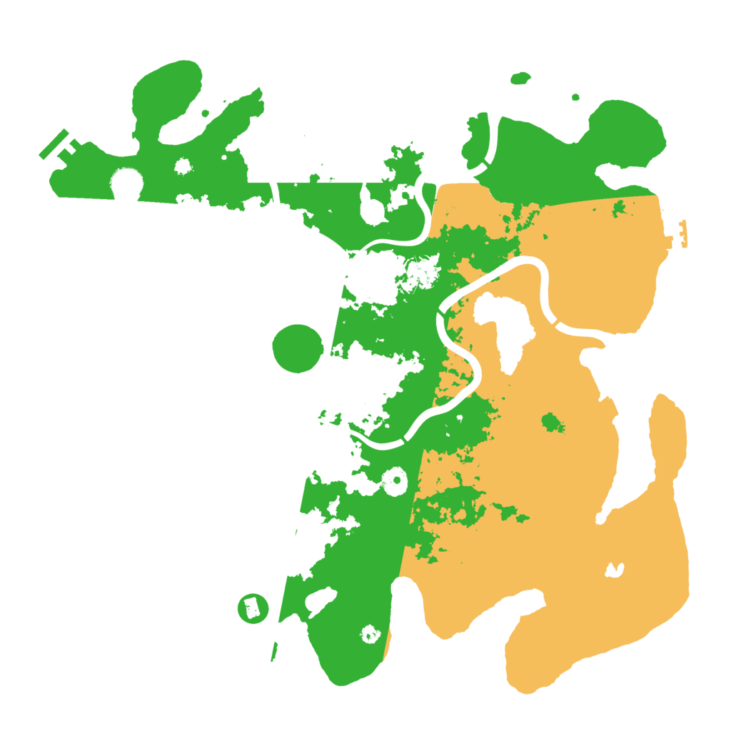 Biome Rust Map: Procedural Map, Size: 4000, Seed: 753665489