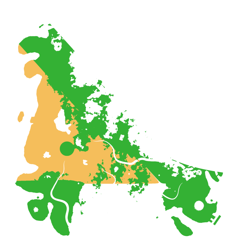Biome Rust Map: Procedural Map, Size: 4500, Seed: 226177270