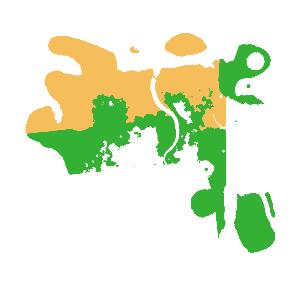 Biome Rust Map: Procedural Map, Size: 3000, Seed: 68894