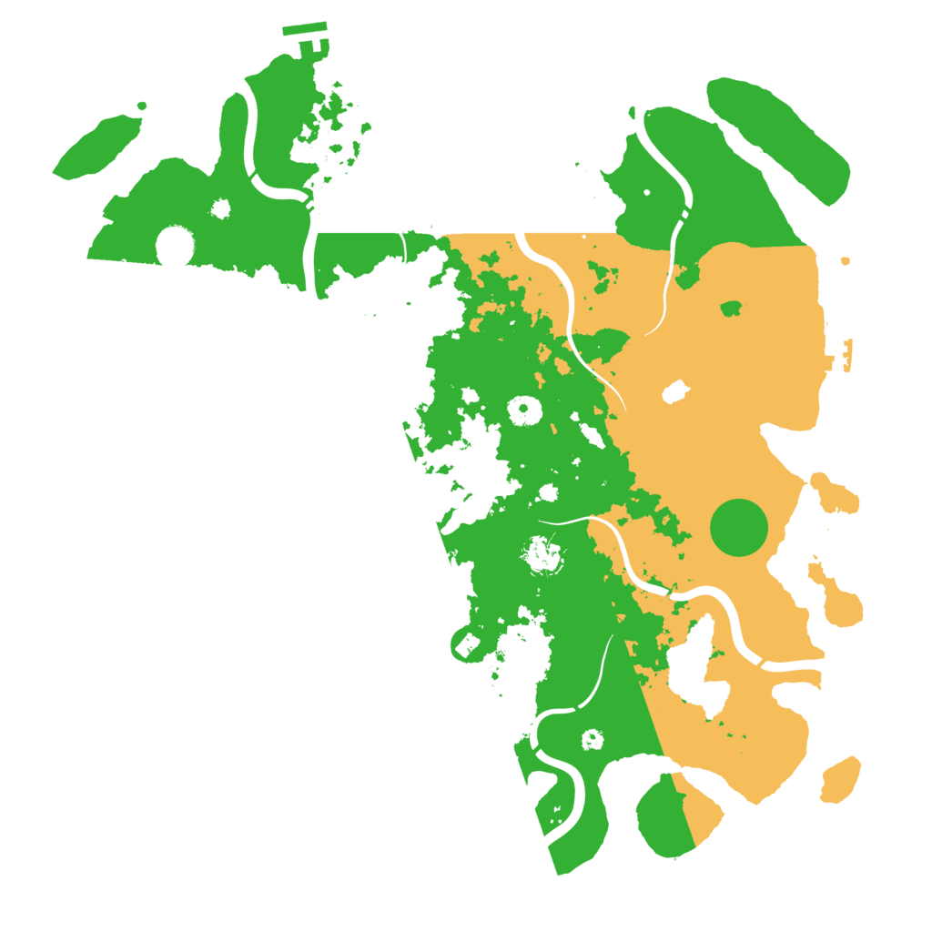 Biome Rust Map: Procedural Map, Size: 4250, Seed: 767715471