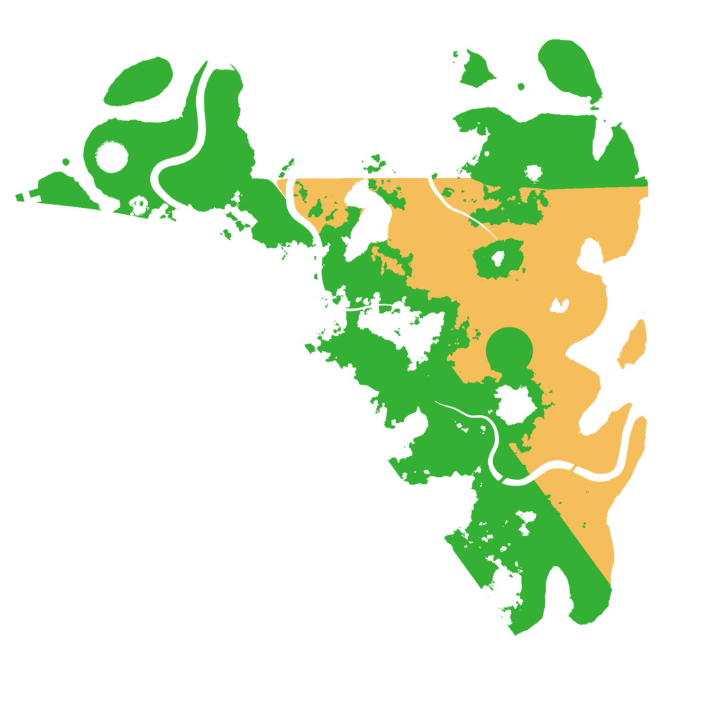 Biome Rust Map: Procedural Map, Size: 4000, Seed: 45673990
