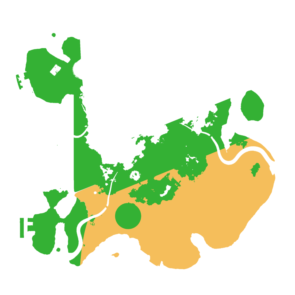 Biome Rust Map: Procedural Map, Size: 3000, Seed: 1727578091