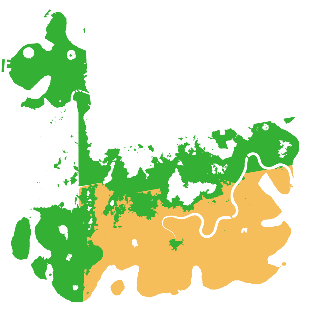 Biome Rust Map: Procedural Map, Size: 5000, Seed: 103