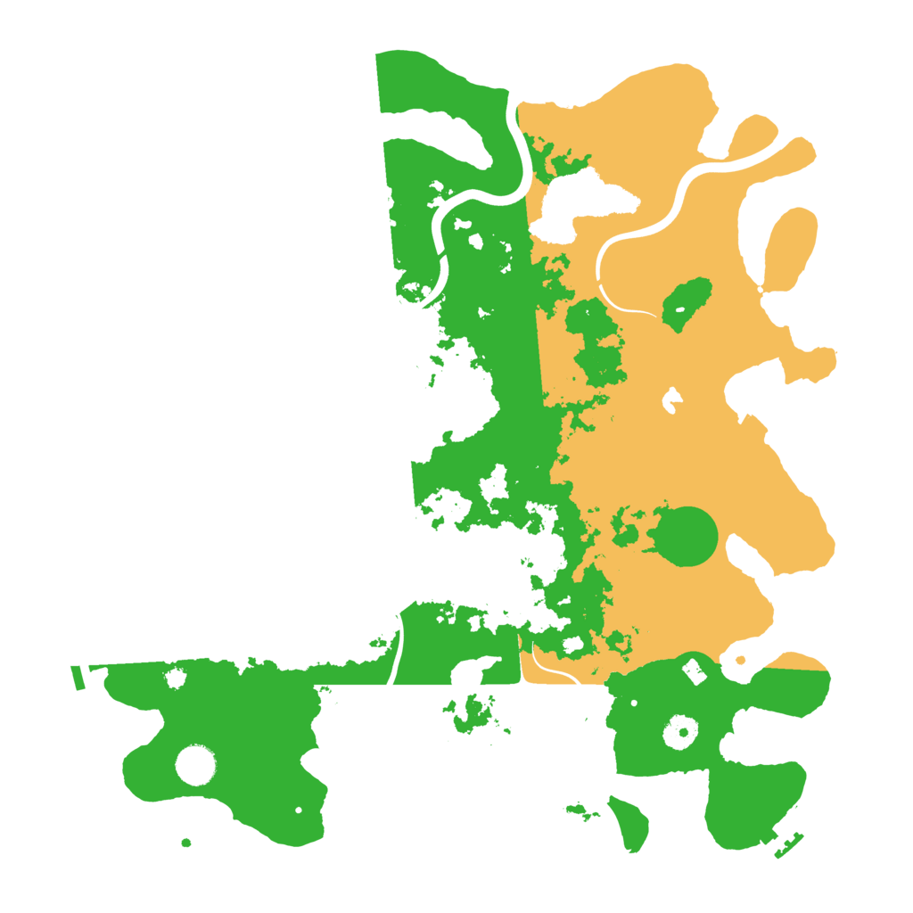 Biome Rust Map: Procedural Map, Size: 4000, Seed: 759267391