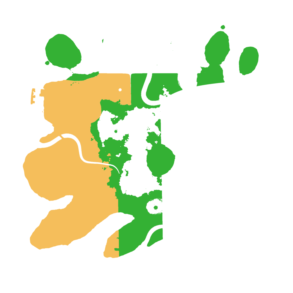 Biome Rust Map: Procedural Map, Size: 2800, Seed: 1402961552