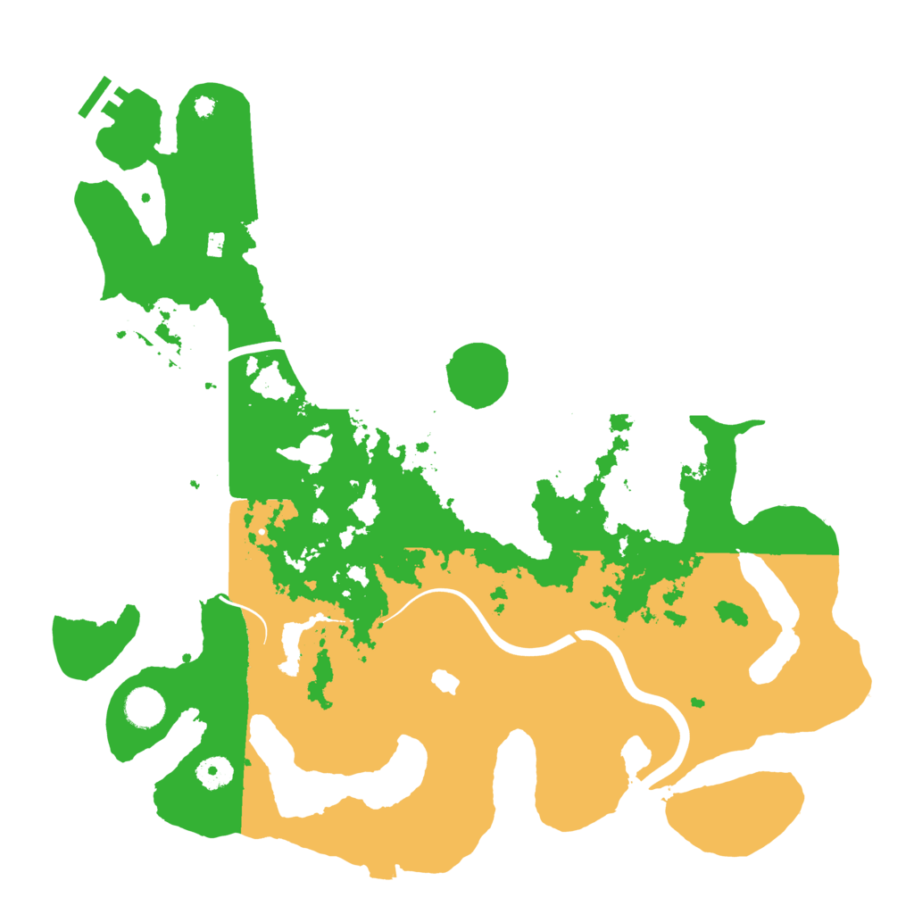 Biome Rust Map: Procedural Map, Size: 4000, Seed: 836835495