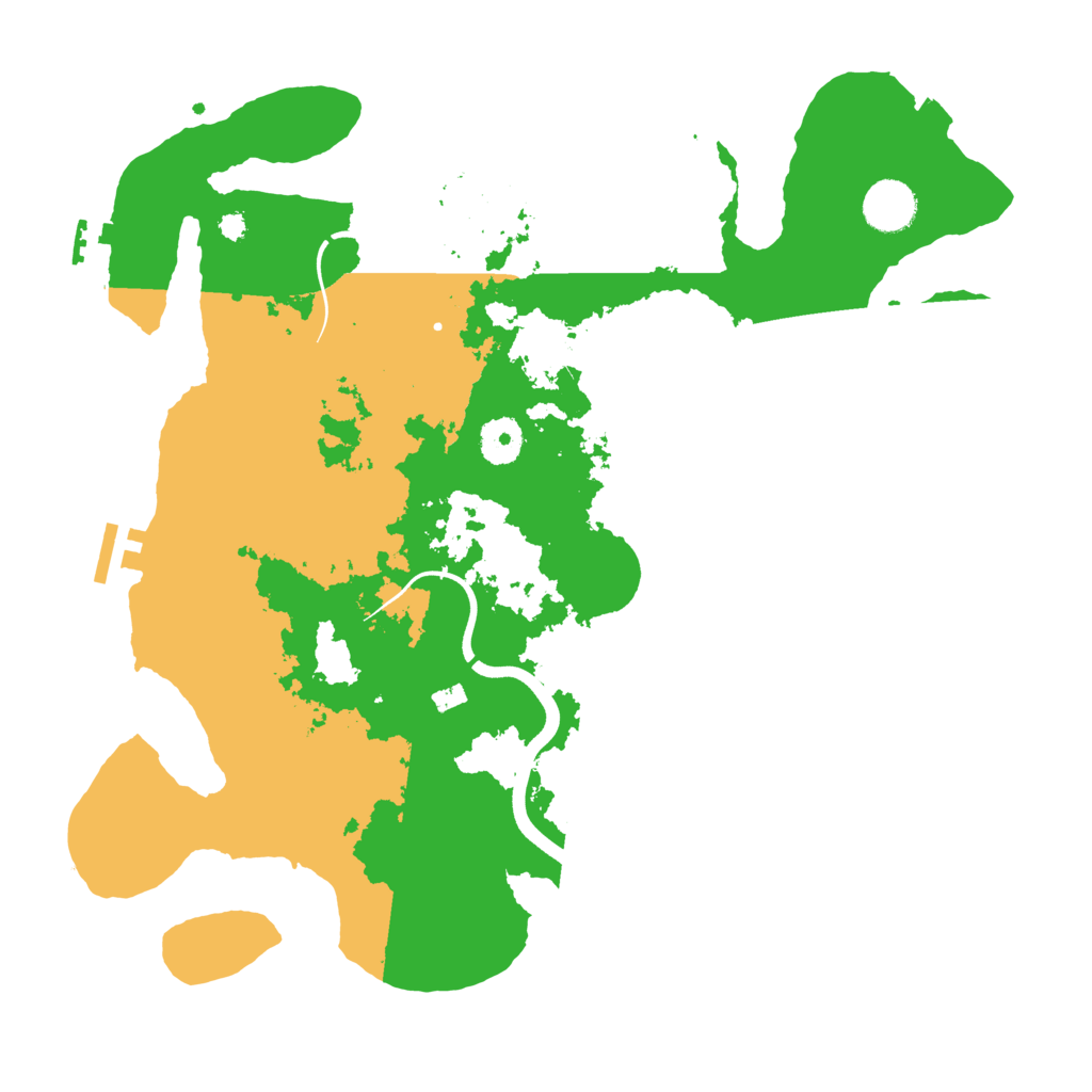 Biome Rust Map: Procedural Map, Size: 3650, Seed: 1930698687