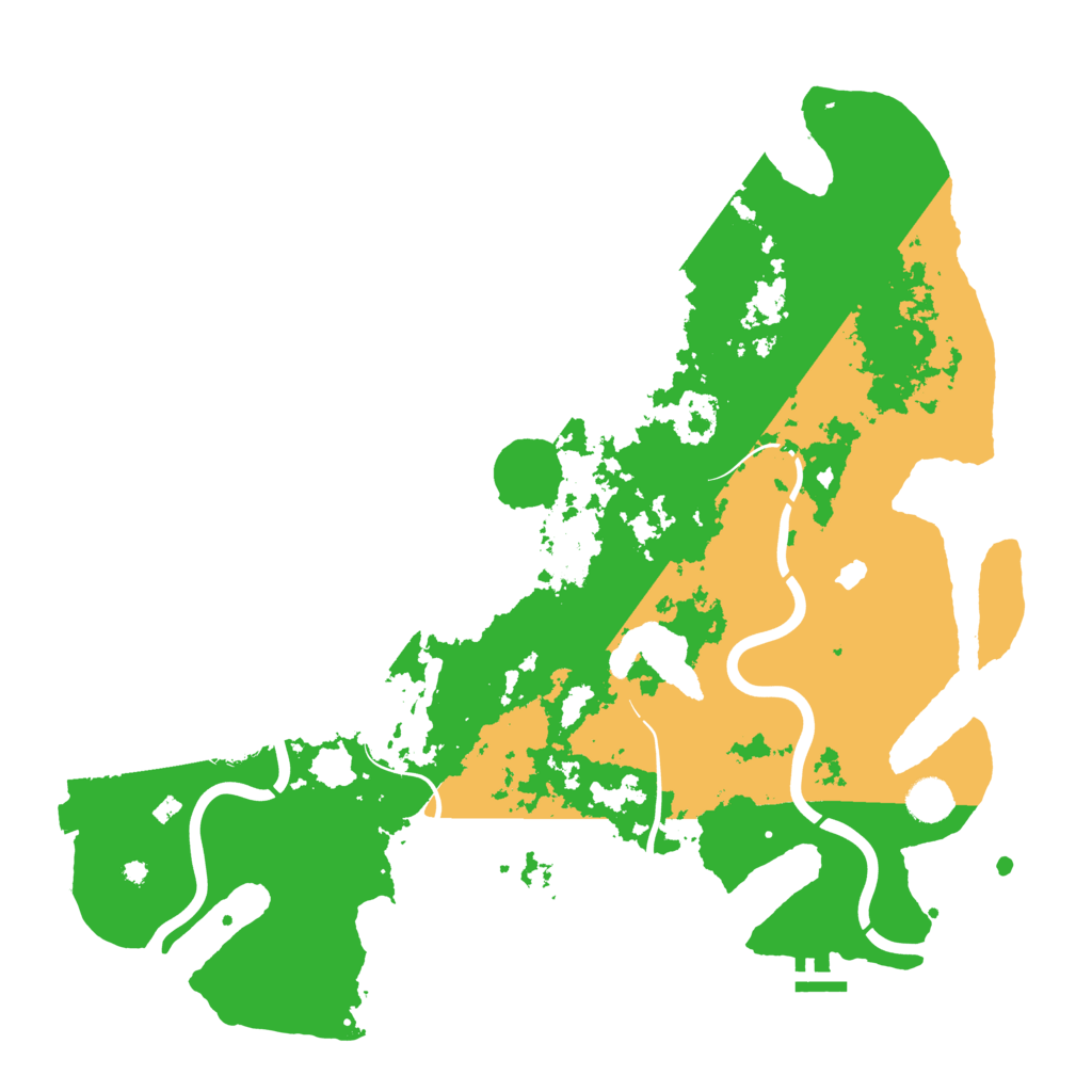 Biome Rust Map: Procedural Map, Size: 4250, Seed: 200764931