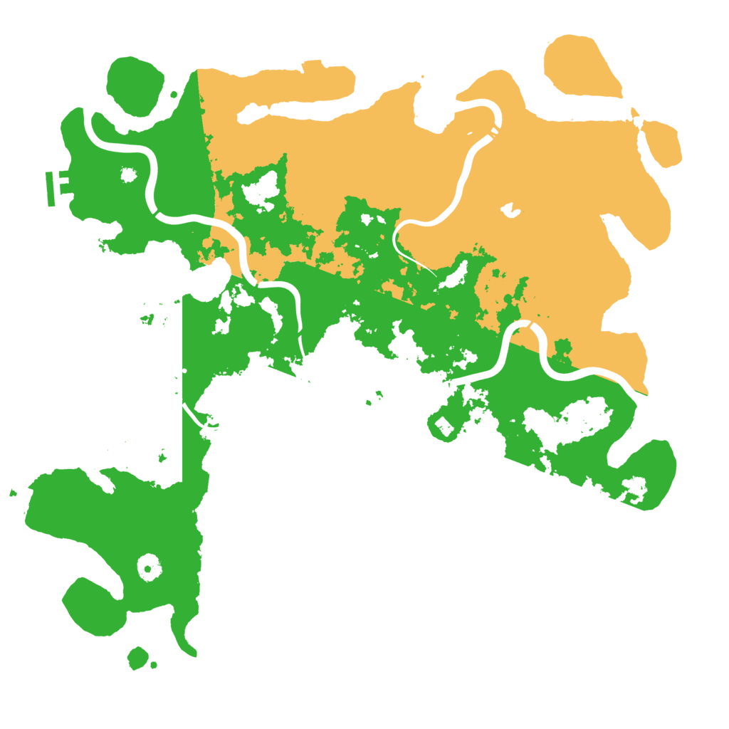 Biome Rust Map: Procedural Map, Size: 4250, Seed: 50000000