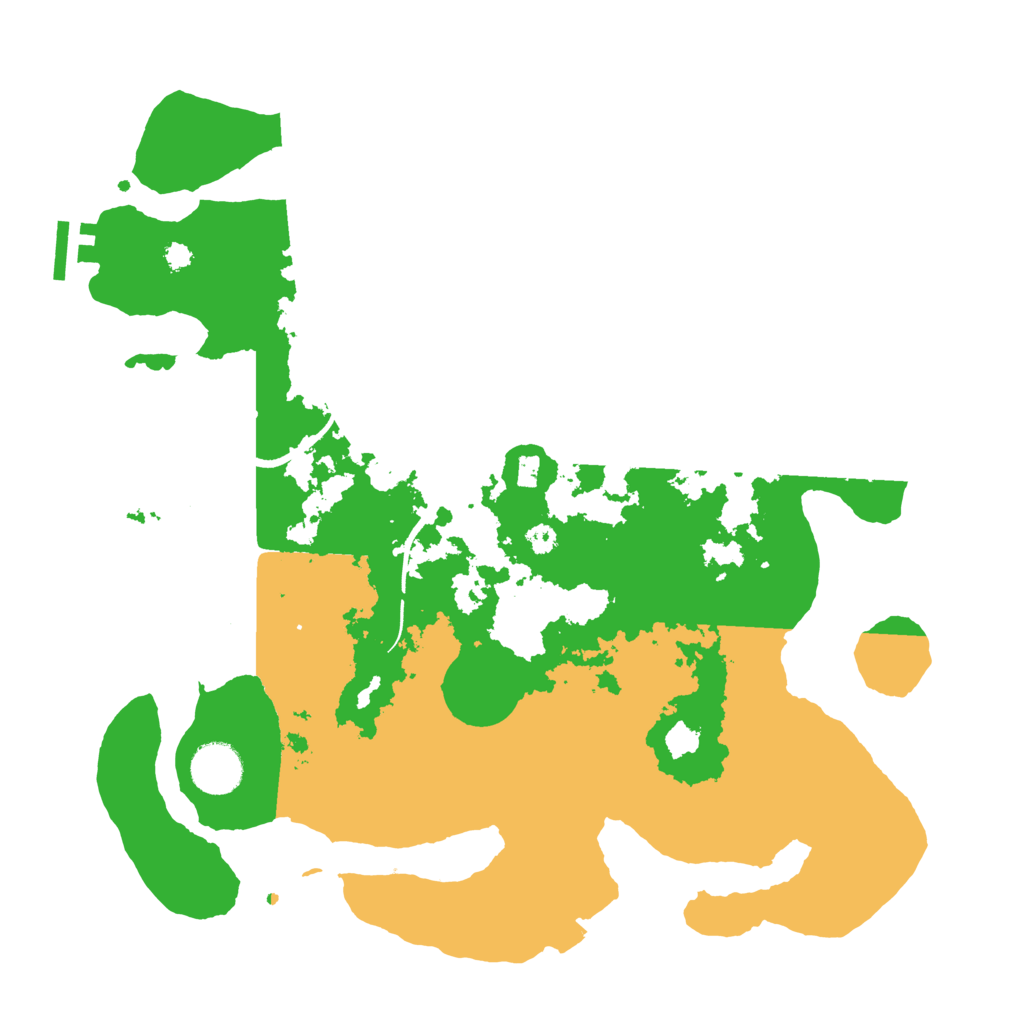 Biome Rust Map: Procedural Map, Size: 3500, Seed: 312312