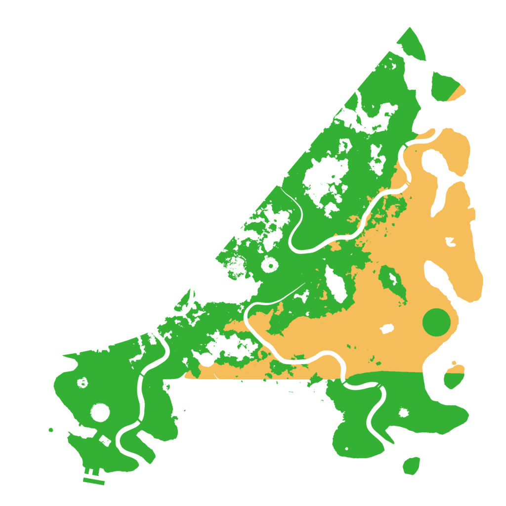 Biome Rust Map: Procedural Map, Size: 4750, Seed: 526159613