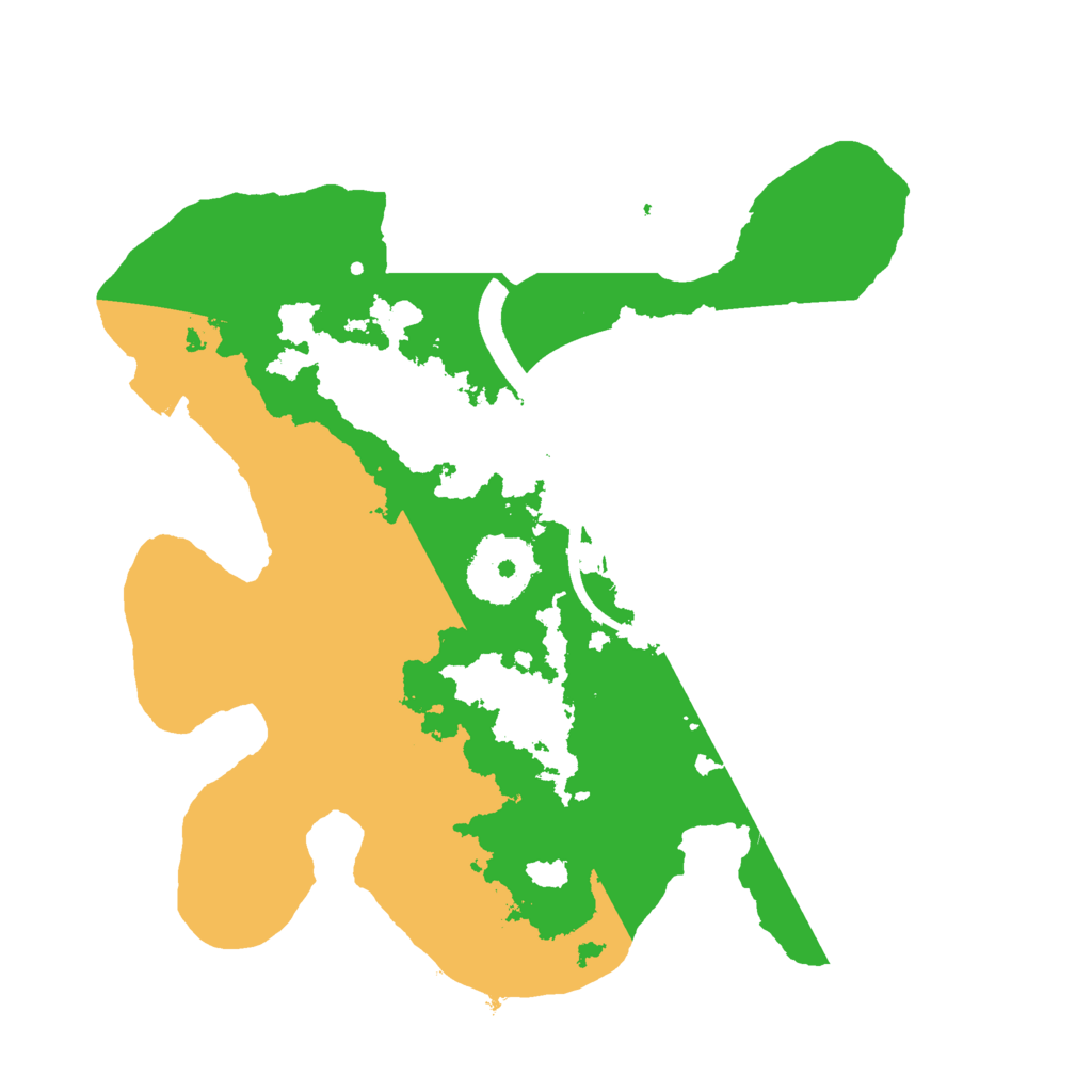 Biome Rust Map: Procedural Map, Size: 2433, Seed: 42044209