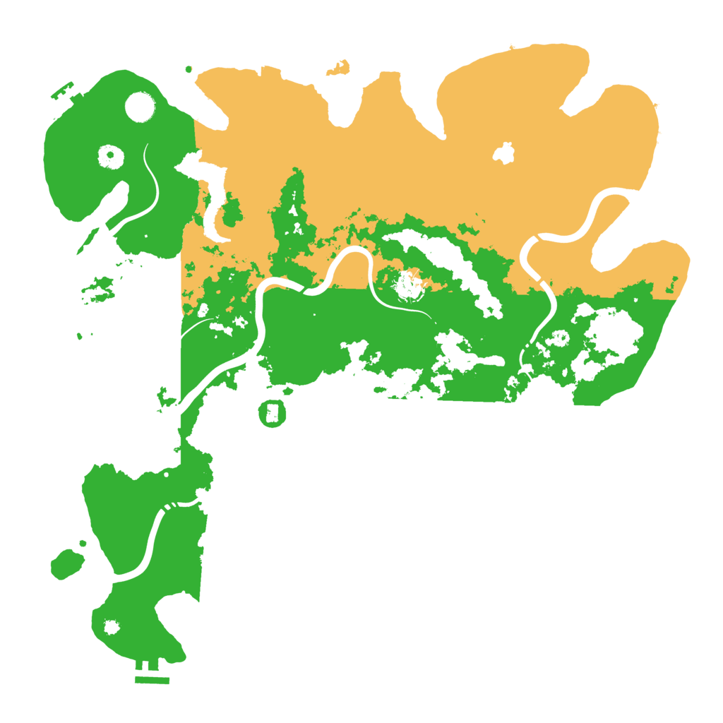 Biome Rust Map: Procedural Map, Size: 4250, Seed: 14341