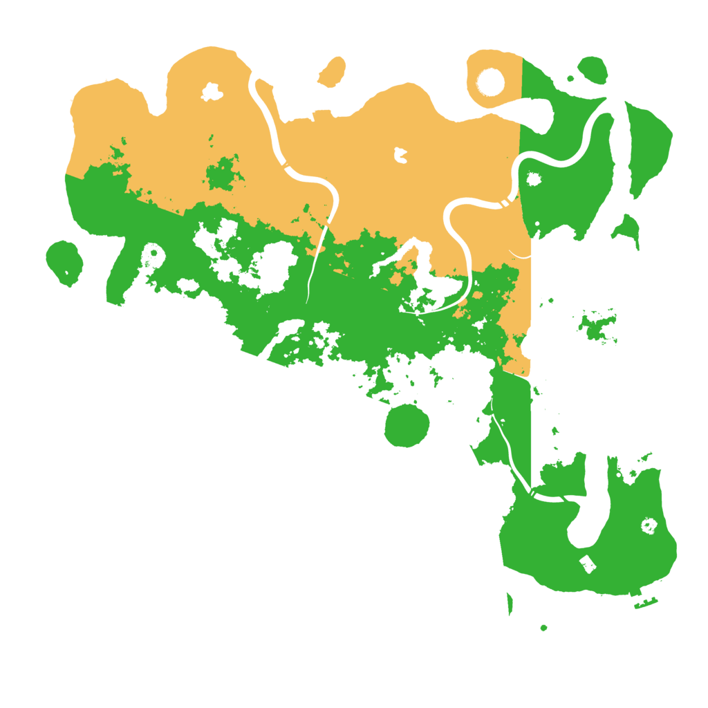 Biome Rust Map: Procedural Map, Size: 4500, Seed: 185580953