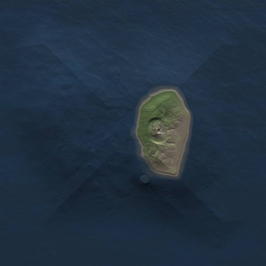 Rust Map: Procedural Map, Size: 1024, Seed: 2345616, 1 Monuments