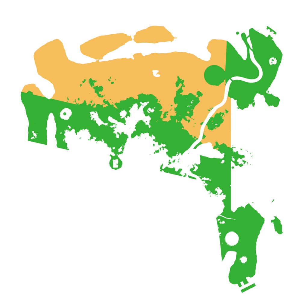 Biome Rust Map: Procedural Map, Size: 4000, Seed: 1940912908