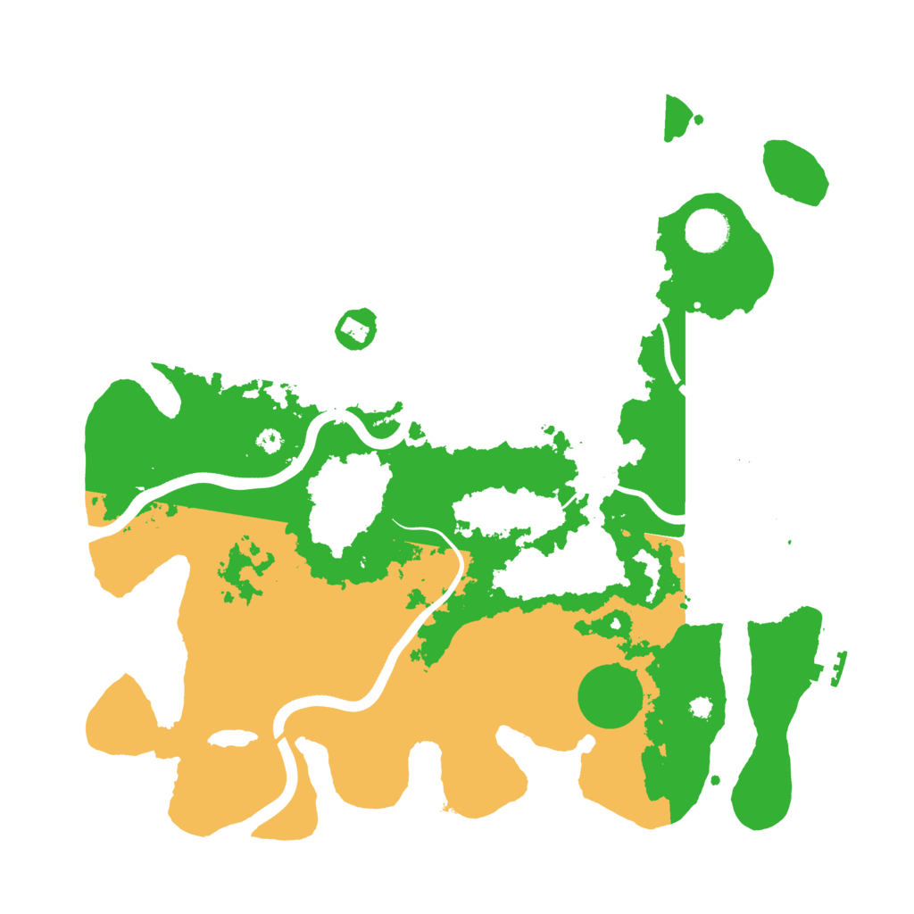Biome Rust Map: Procedural Map, Size: 3750, Seed: 46723