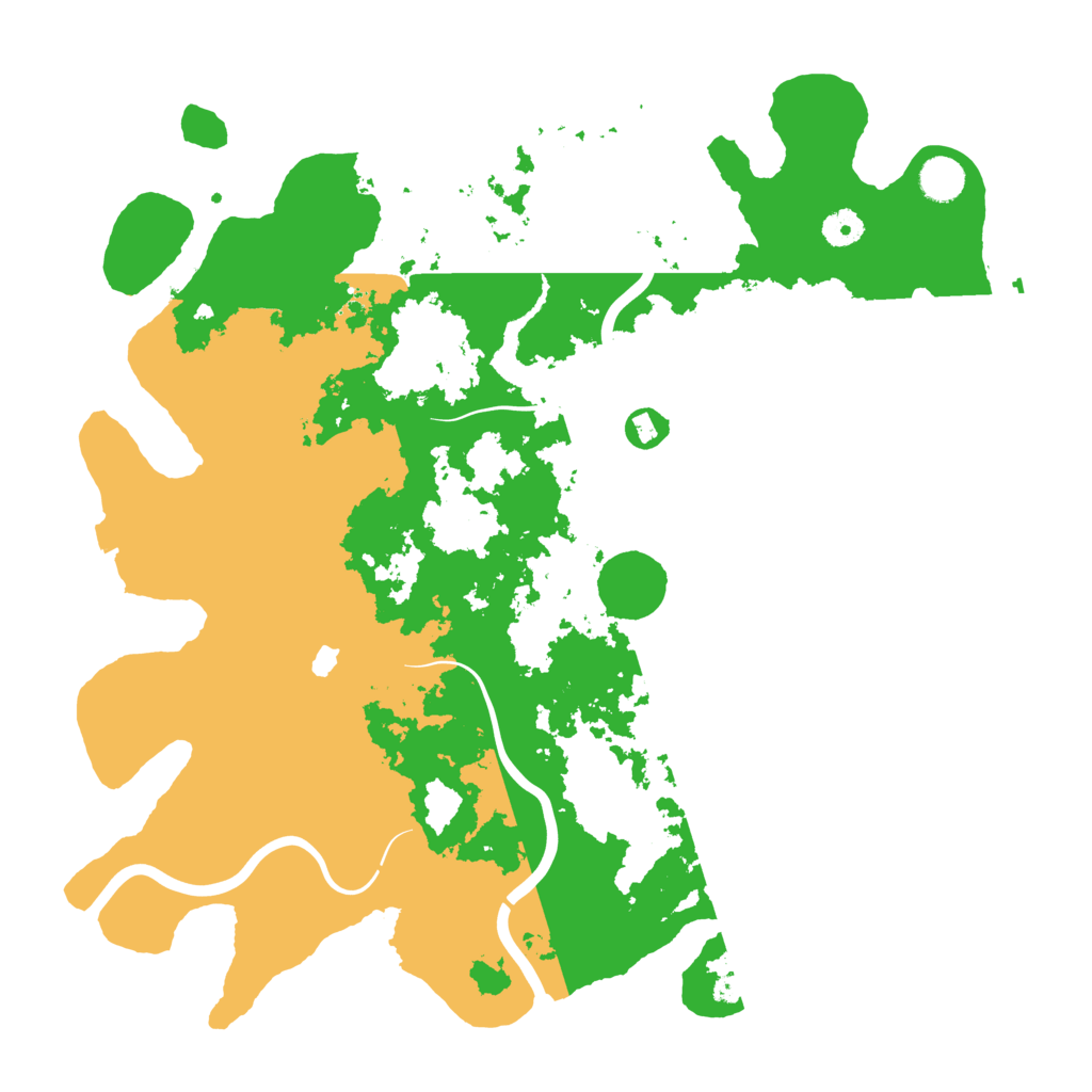 Biome Rust Map: Procedural Map, Size: 4250, Seed: 207601383